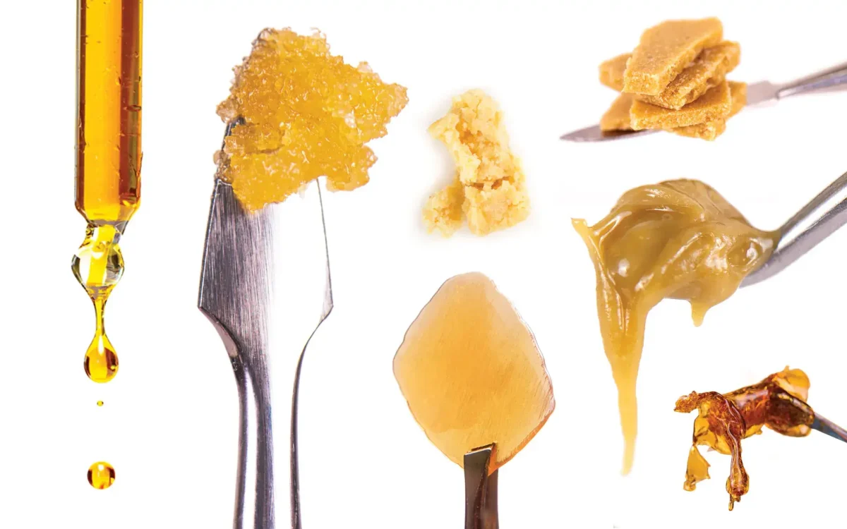 various concentrates ob dab tool